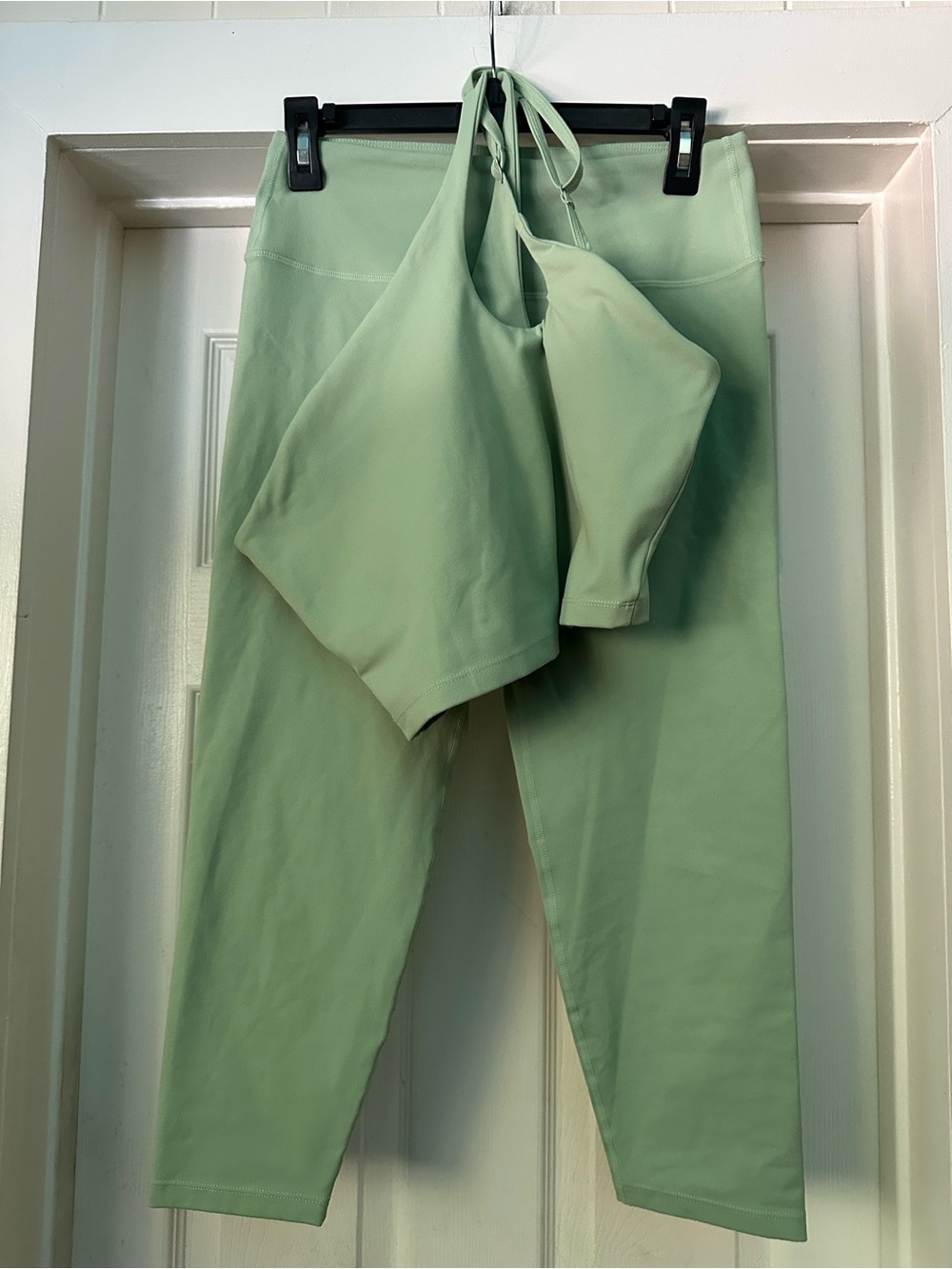 Light Sage High-Waist Performance Leggings